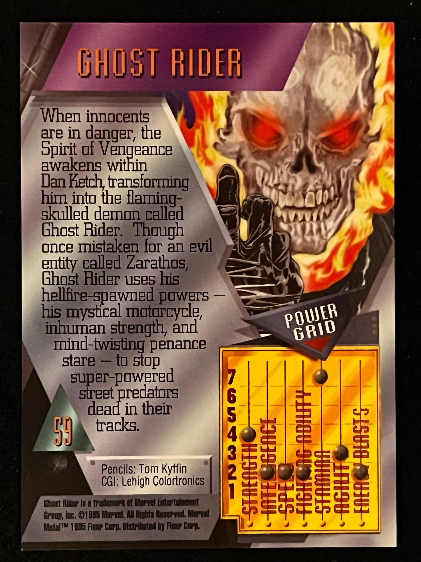 1995 Metal Ghost Rider 59