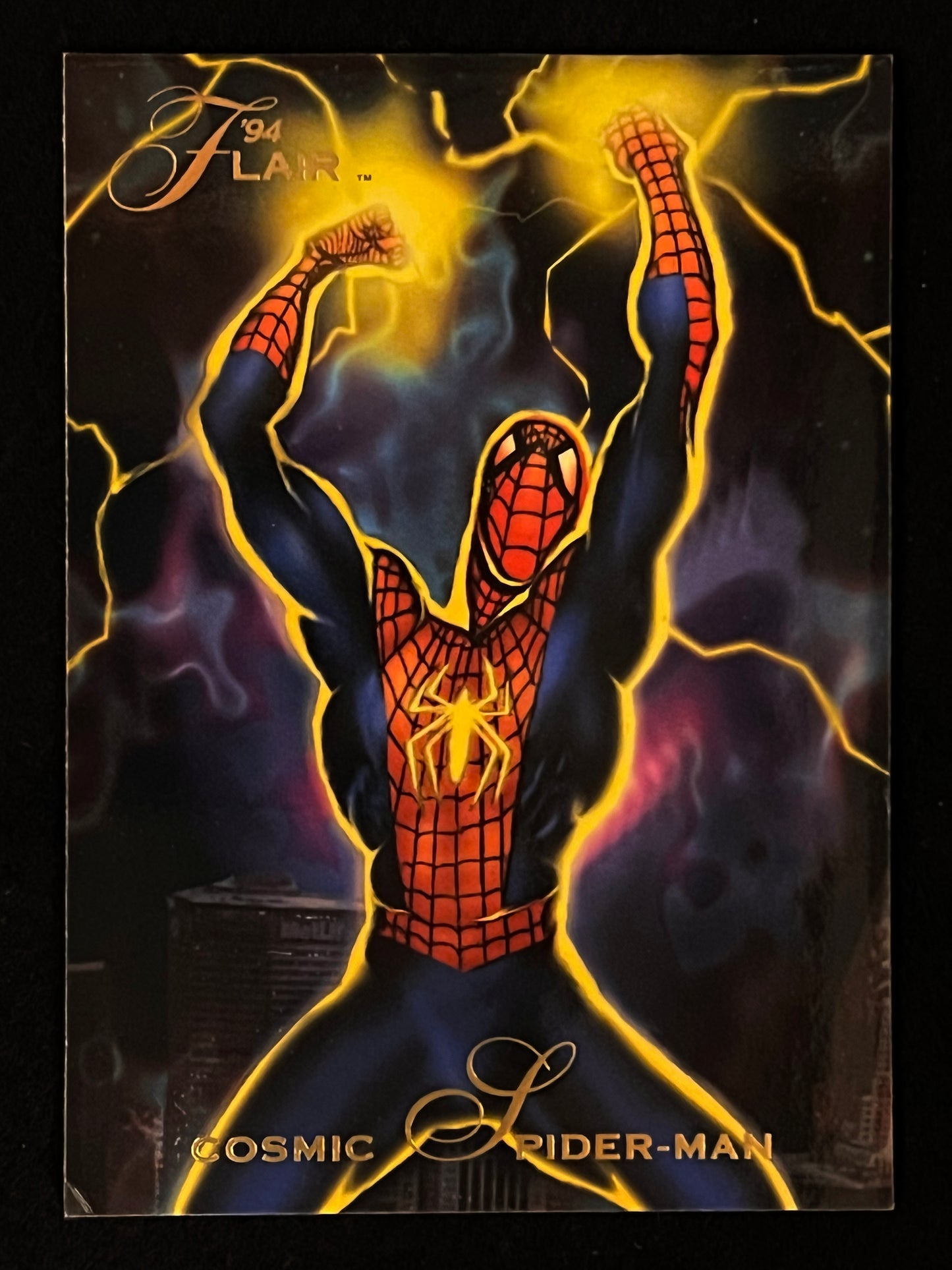 1994 Marvel Flair Cosmic Spider Man 118