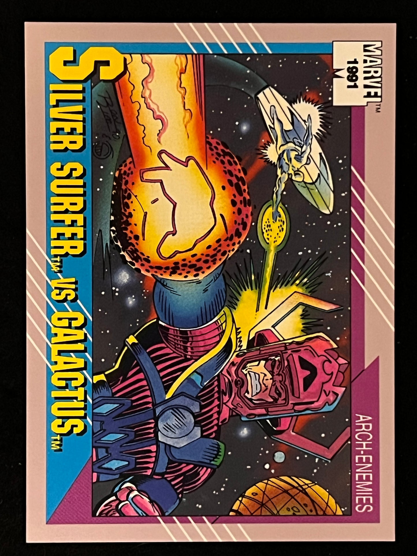 1991 Marvel Universe Silver Surfer v. Galactus 94