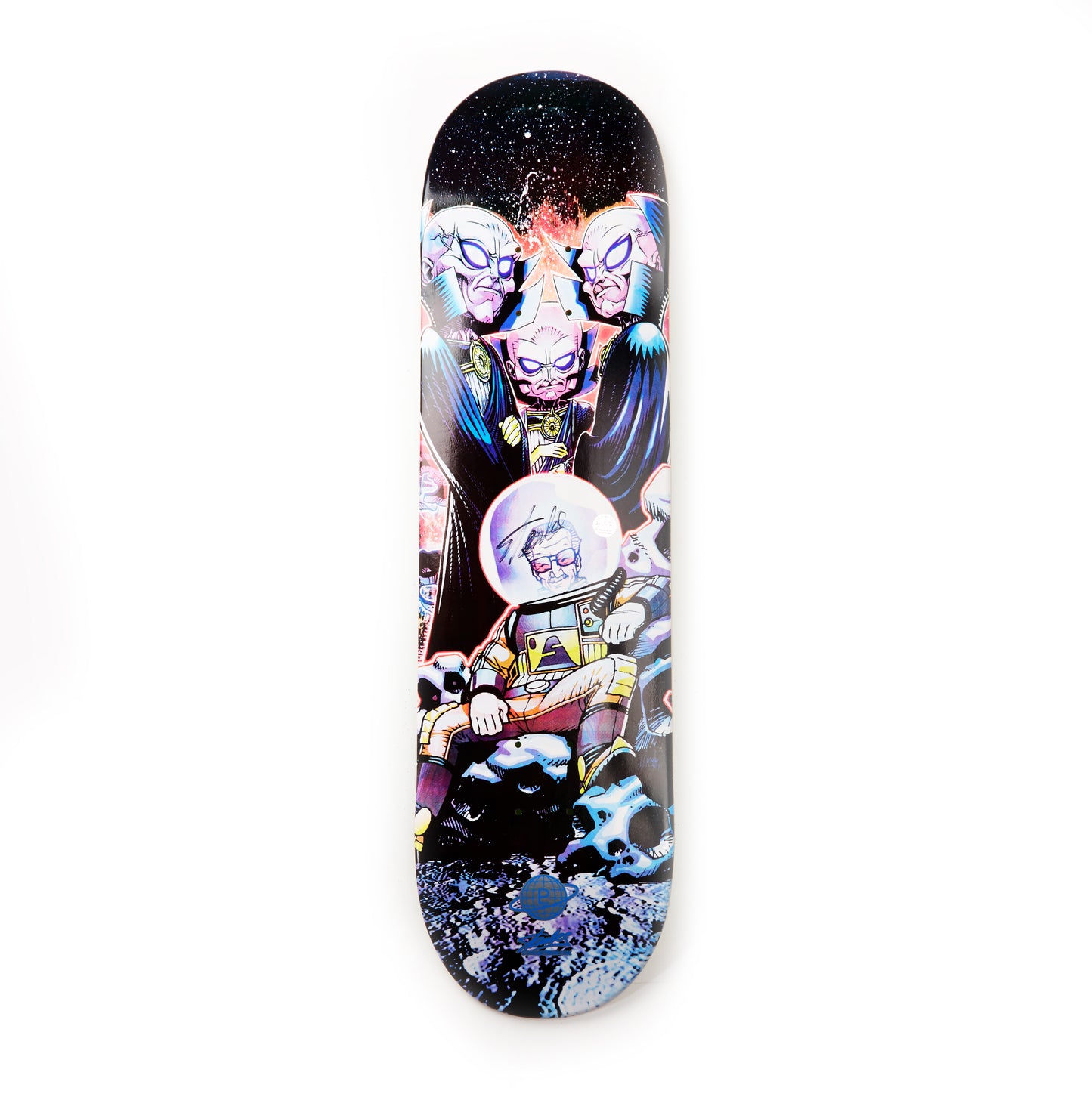 Stan Lee Comic-Con Skate Deck Signed