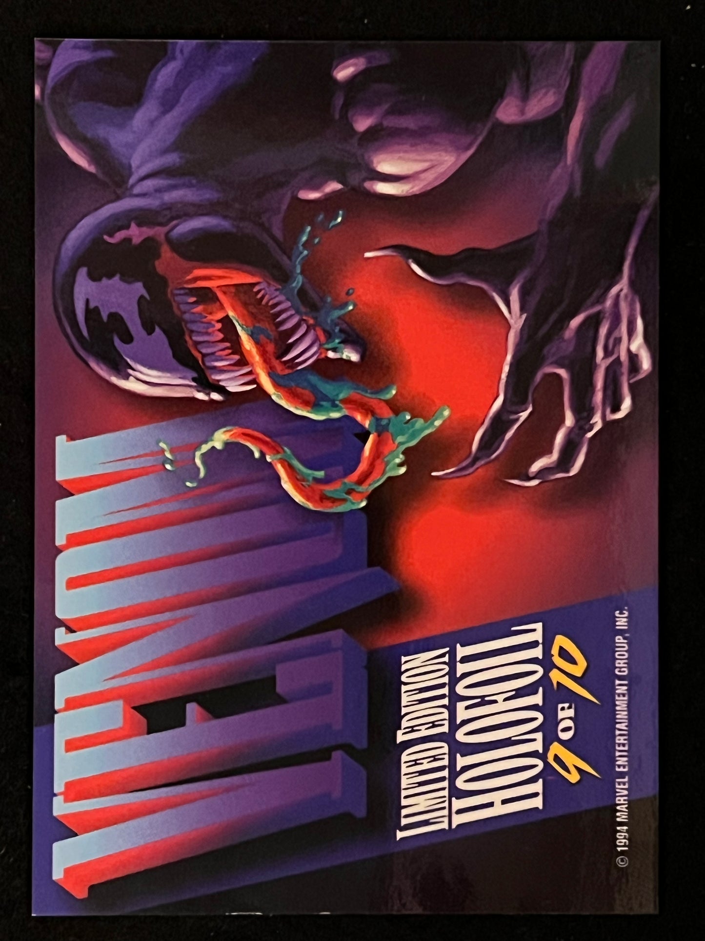 1994 Masterpiece Venom Silver Holofoil