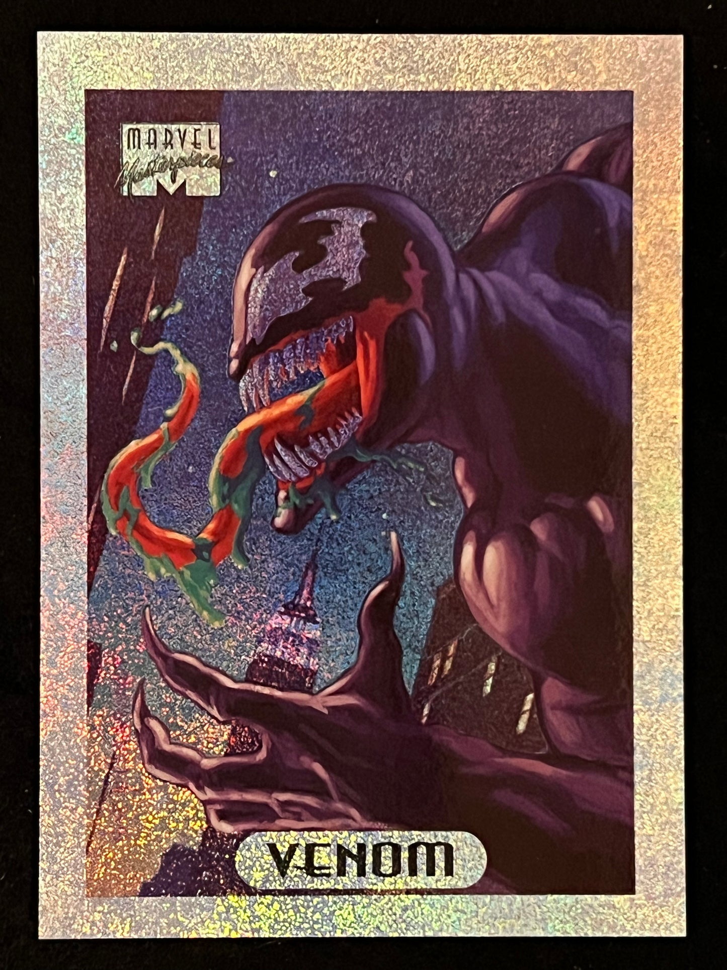 1994 Masterpiece Venom Silver Holofoil