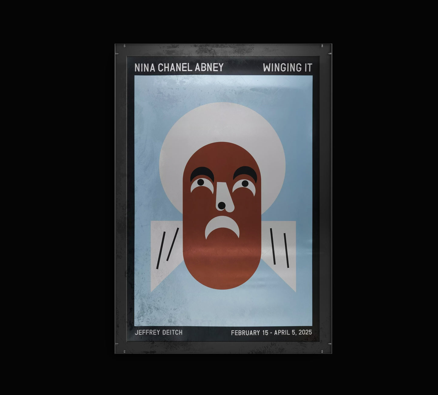 "WINGING IT " Exhibit Poster