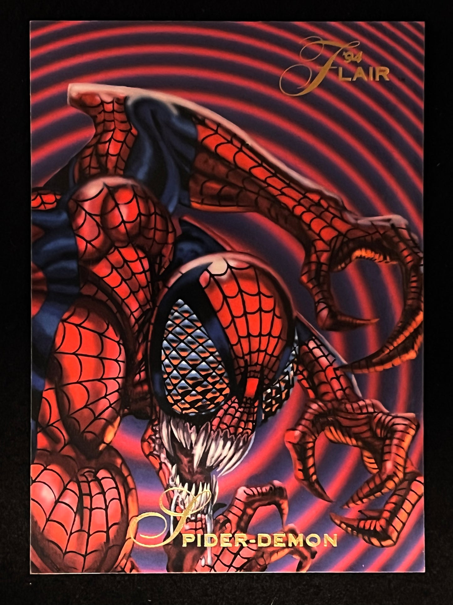 1994 Marvel Flair Spider Demon Pt.3