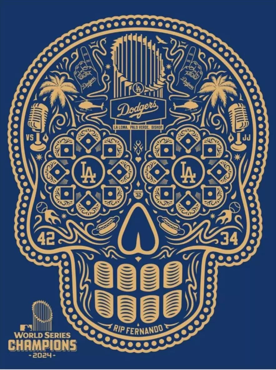 2024 World Series Championship Calavera