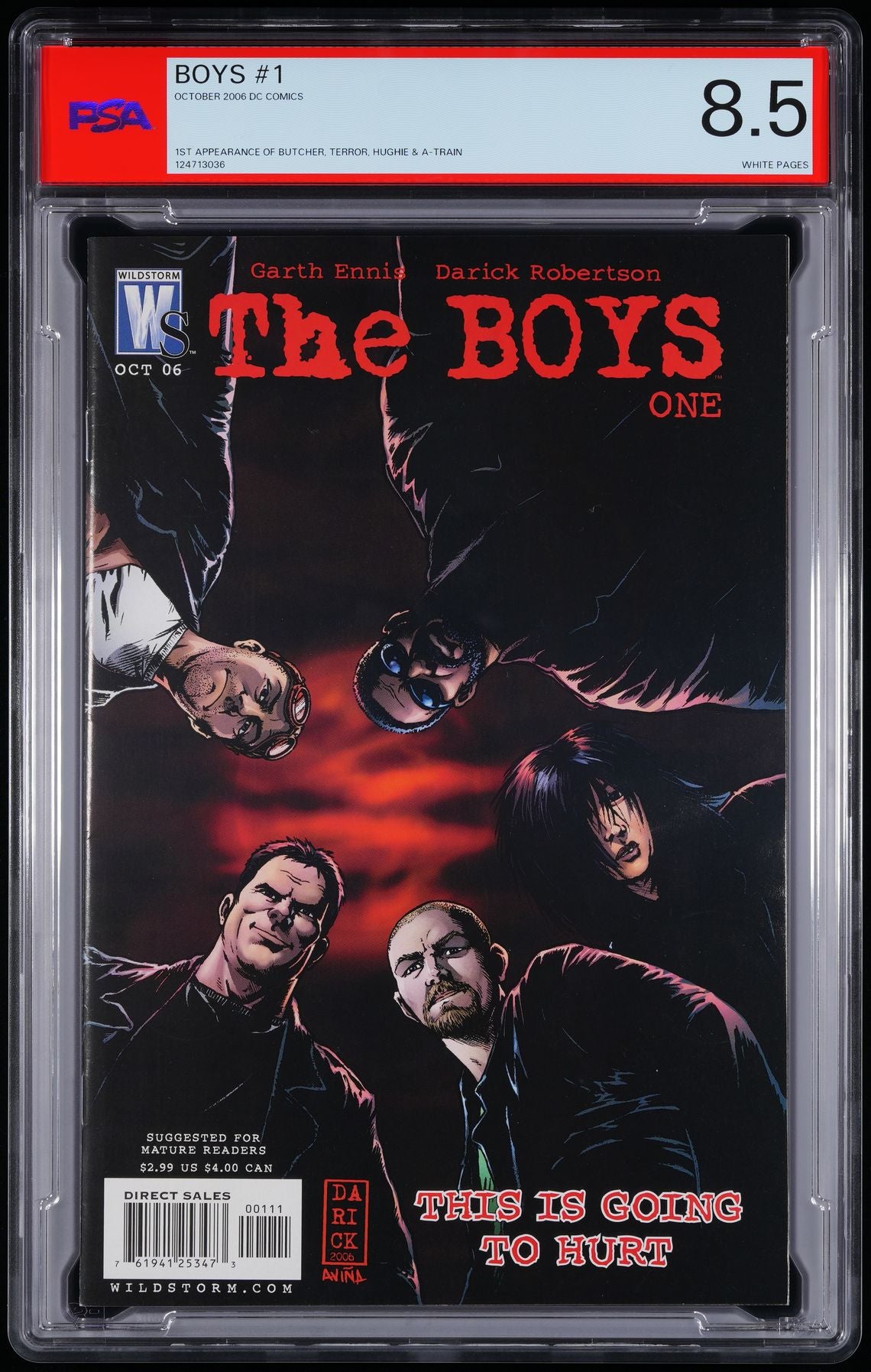 2006 The Boys #1 PSA 8.5