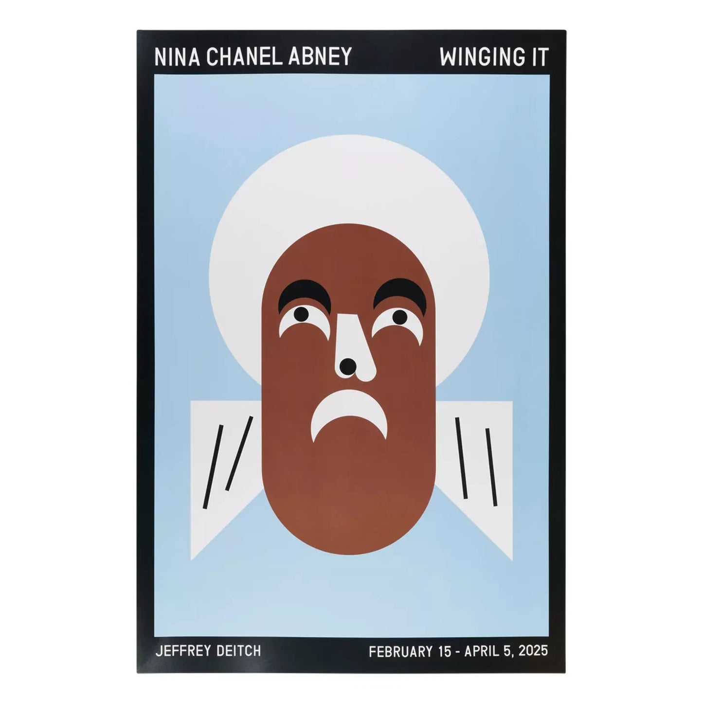 "WINGING IT " Exhibit Poster