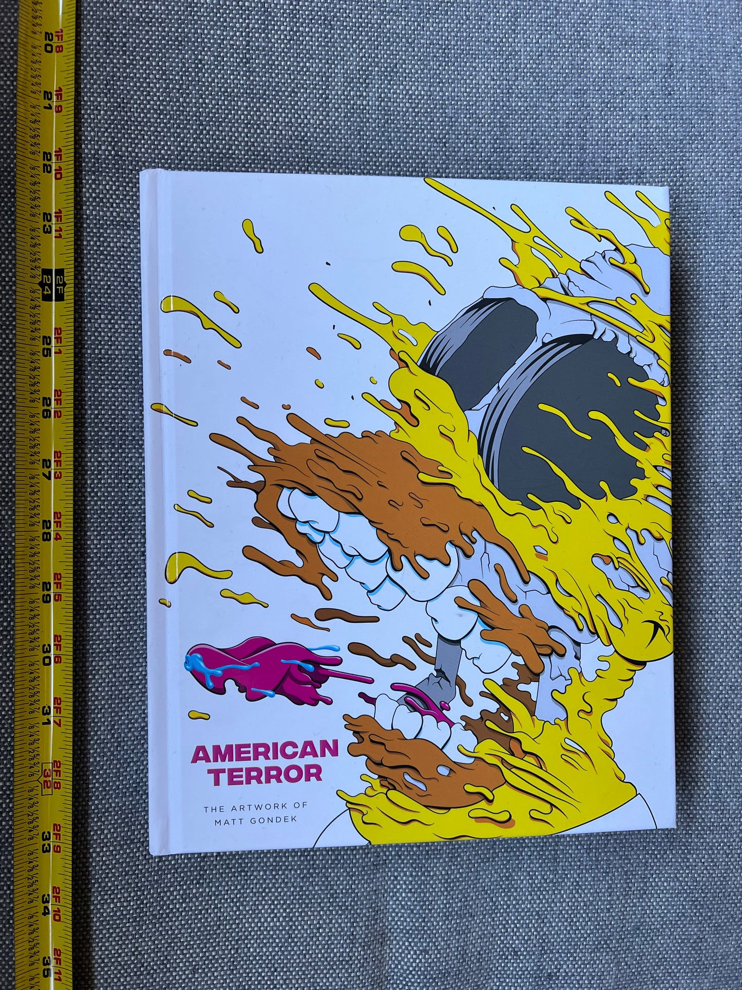 Gondek Draws Signed American Terror Book