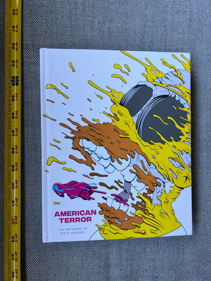 Gondek Draws Signed American Terror Book
