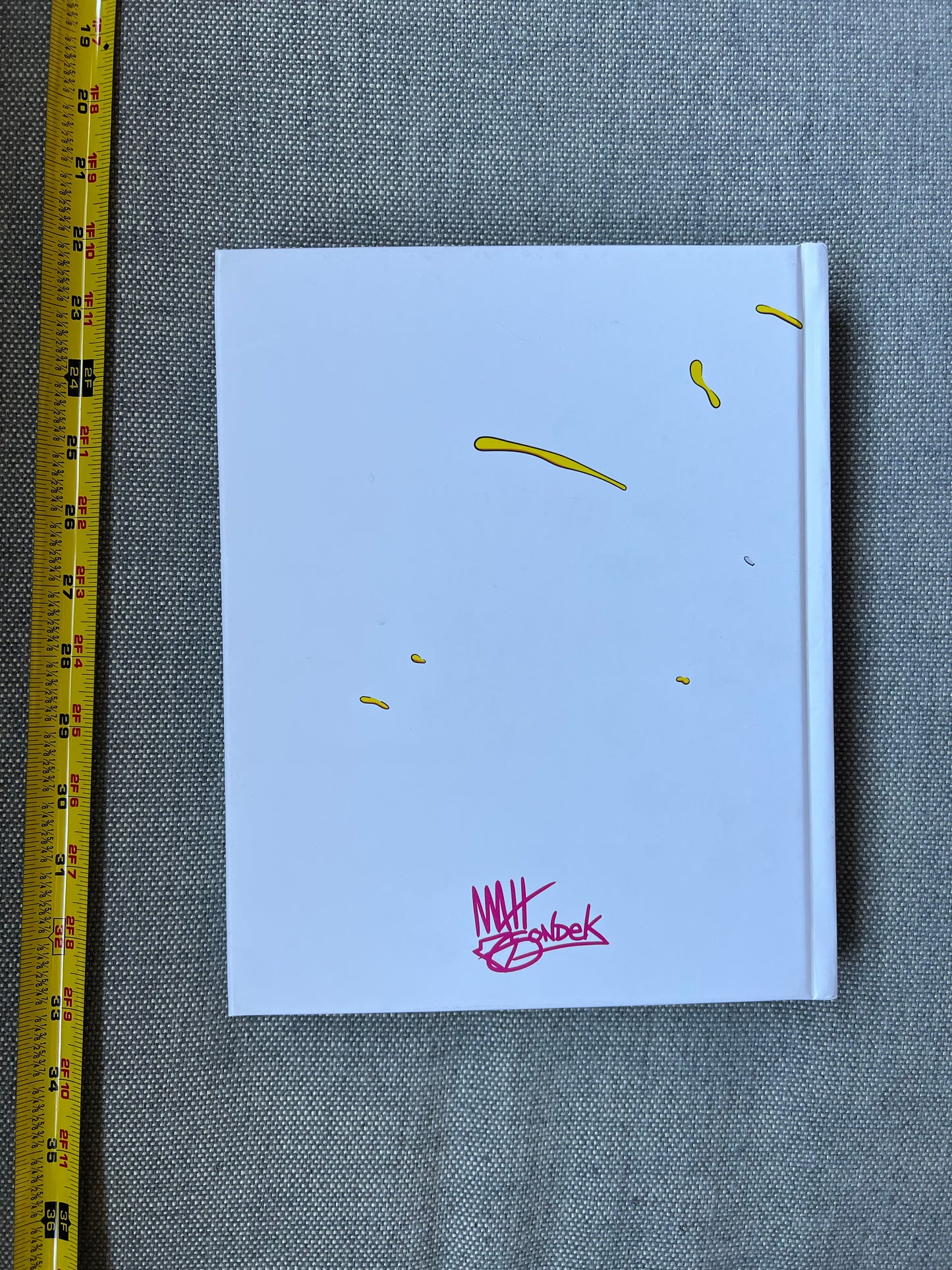 Gondek Draws Signed American Terror Book
