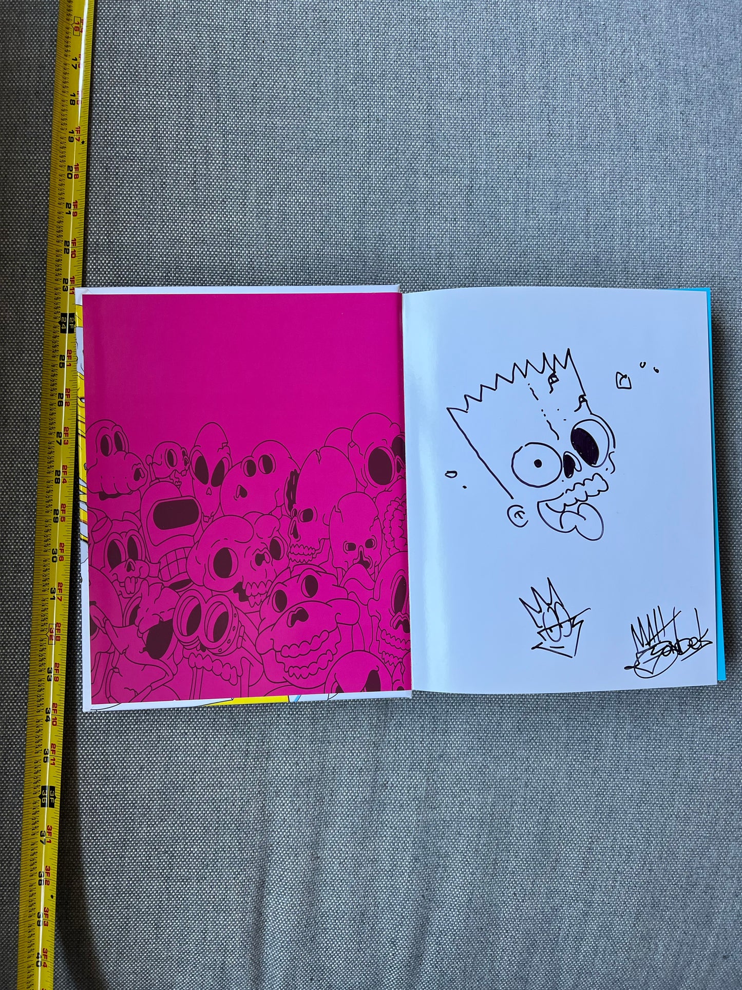 Gondek Draws Signed American Terror Book