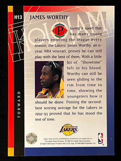 1993 NBA Holojam James Worthy H13