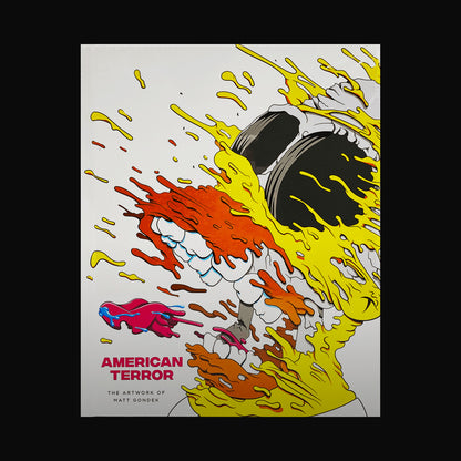 Gondek Draws Signed American Terror Book