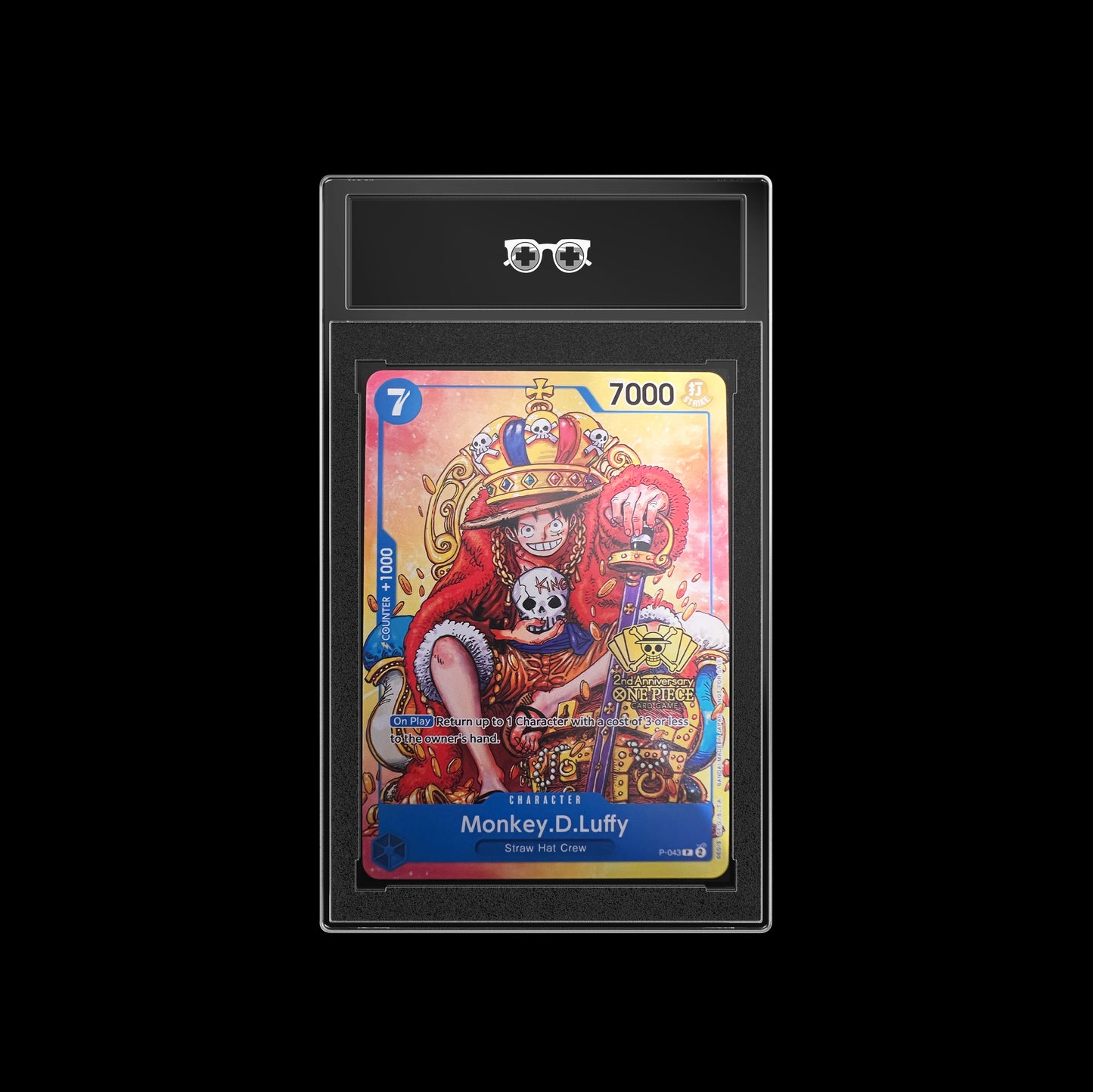 Monkey.D.Luffy P-043 2nd Anniversary Promo En
