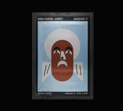 "WINGING IT " Exhibit Poster