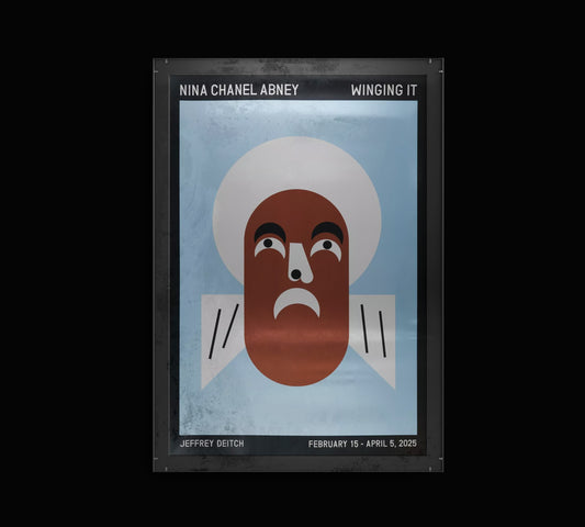 "WINGING IT " Exhibit Poster
