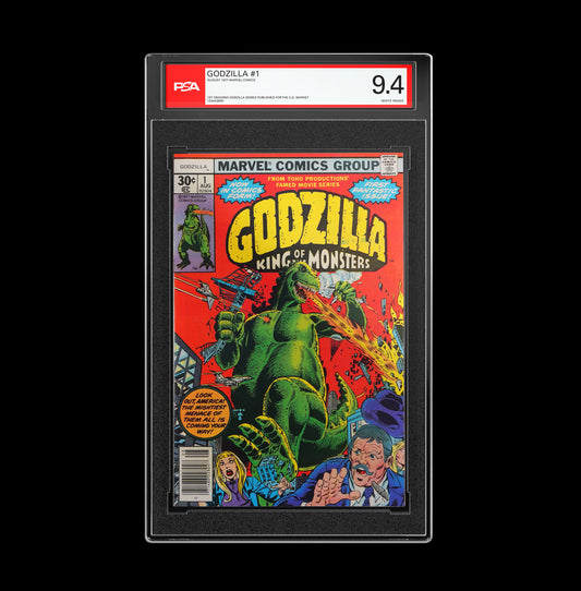 1977 Godzilla K.O.M #1 PSA 9.4