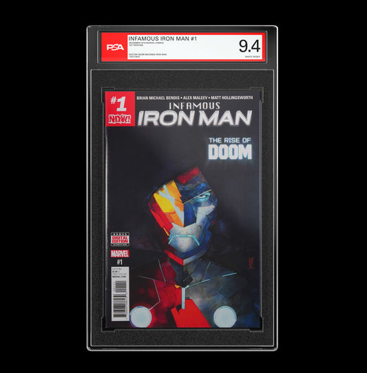 2016 Infamous Iron Man #1 PSA 9.4