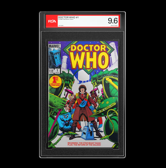 1984 Doctor Who #1 PSA 9.6