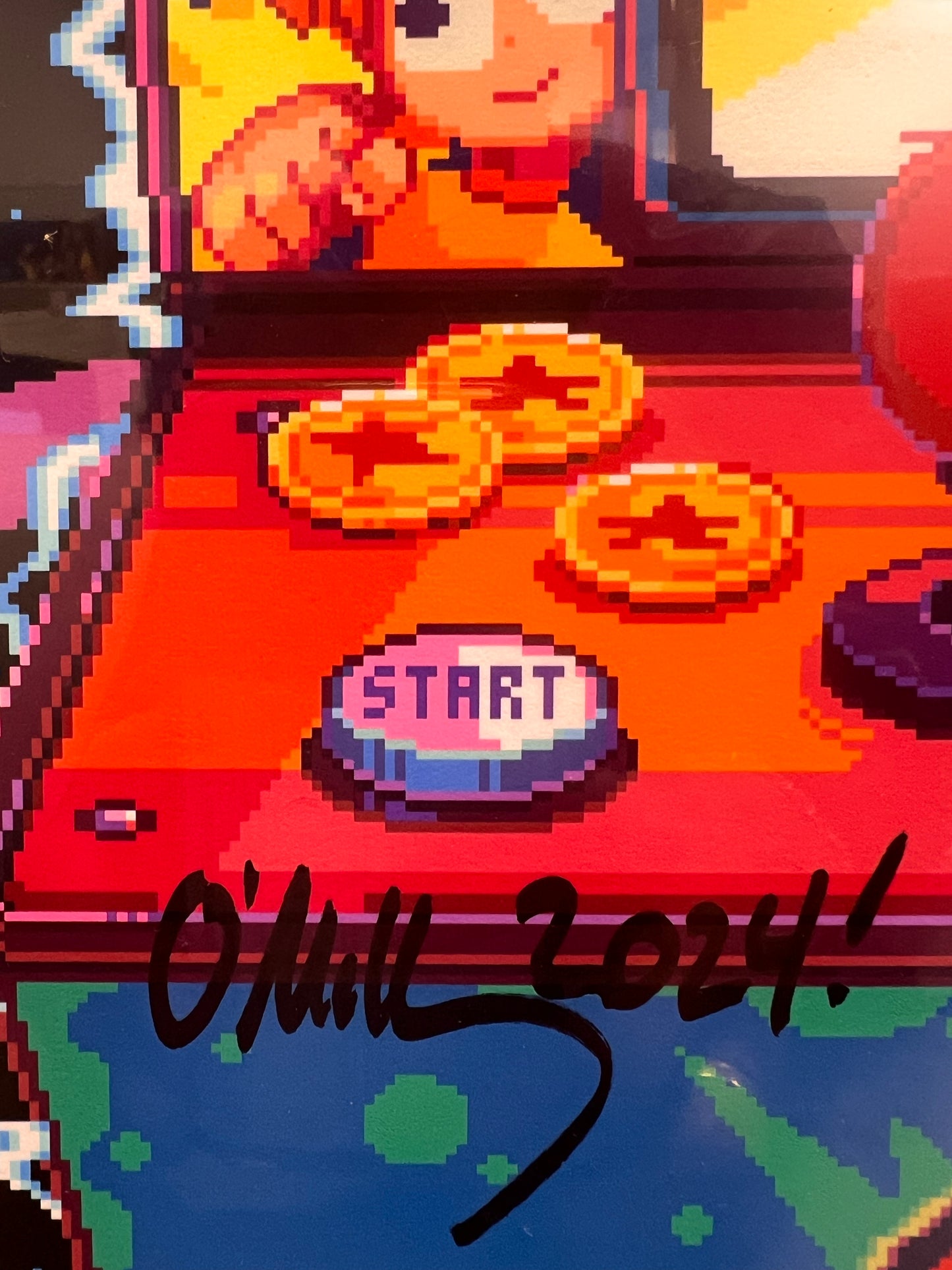 2023 Scott Pilgrim Takes Off Poster Signed