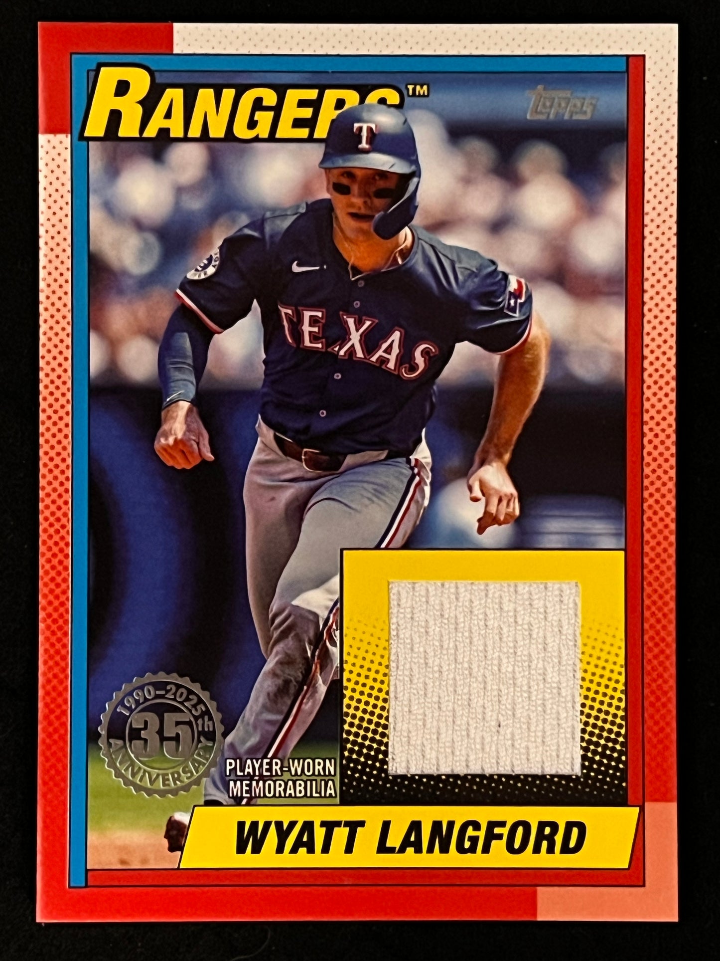 2025 Wyatt Langford Relic