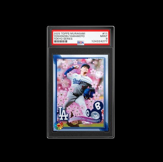 2025 Murakami Tokyo Series Yoshinobu Yamamoto 11 PSA 9