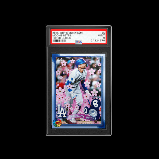 2025 Murakami Tokyo Series Mookie Betts 5 PSA 9