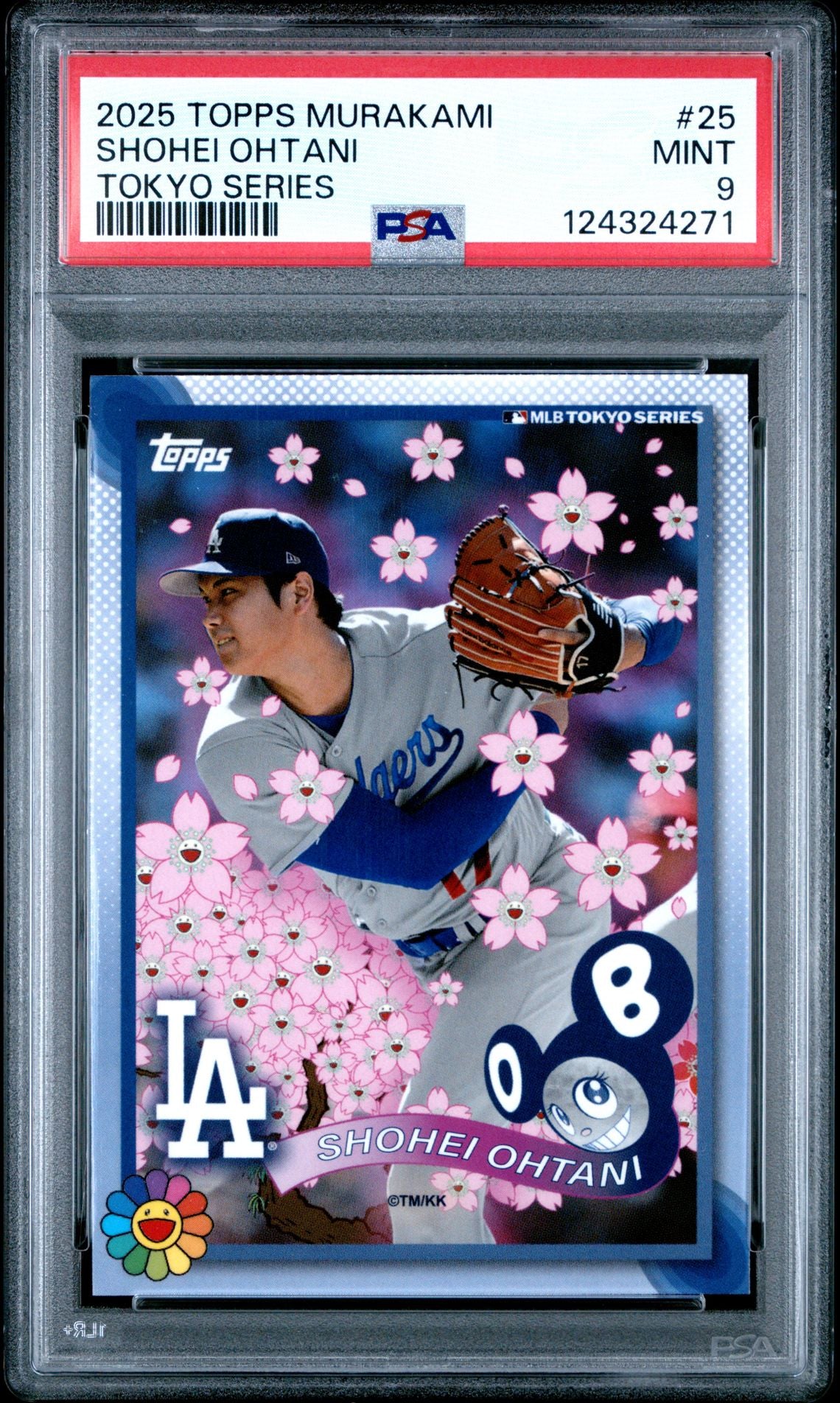 2025 Murakami Tokyo Series Shohei Ohtani 25 PSA 9